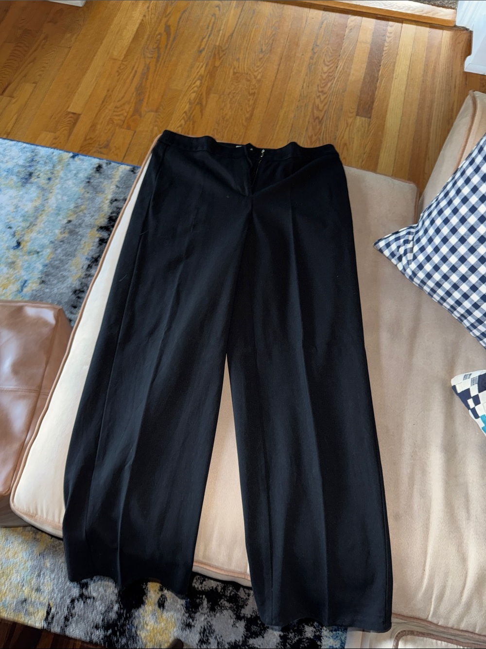 J. Jill Black Wide-Leg Women's Pants
